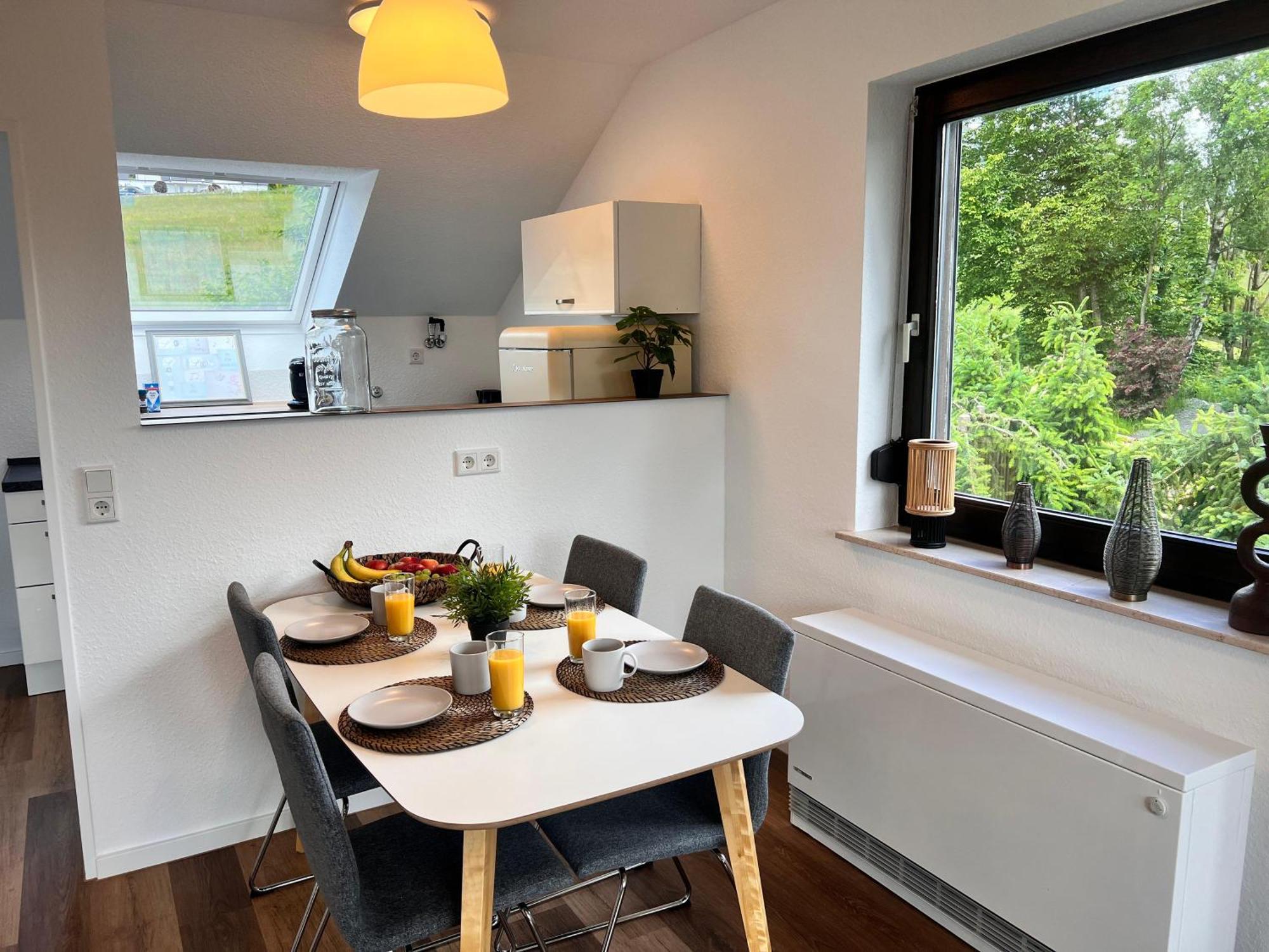 Gemuetliche 3-zimmer-wohnung Mit Panoramablick Und Kostenlosem Ueberdachten Parkplatz Apartment *